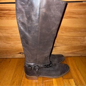 Coach Mabel Brown Leather Riding Boots. Excellent condition